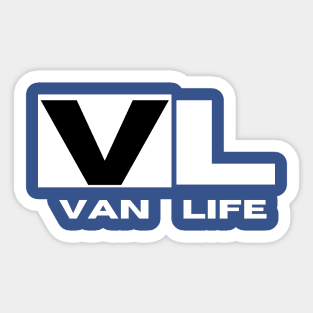 VL Van Life Logo Sticker